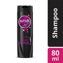 Sunsilk Black Shine Shampoo Amla Pearl Complex 80Ml
